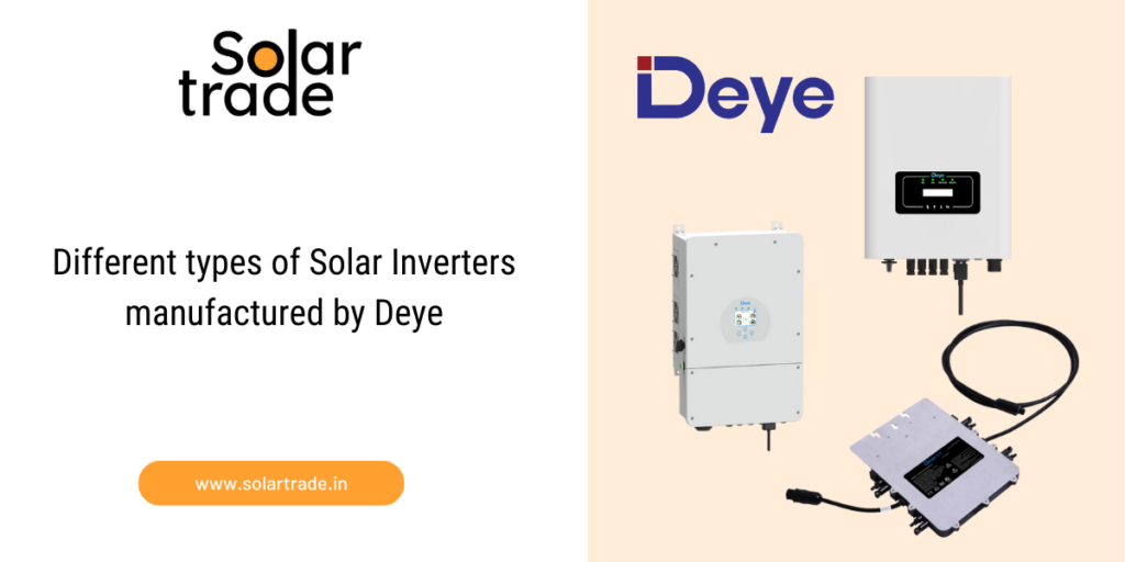 Deye Solar Inverters