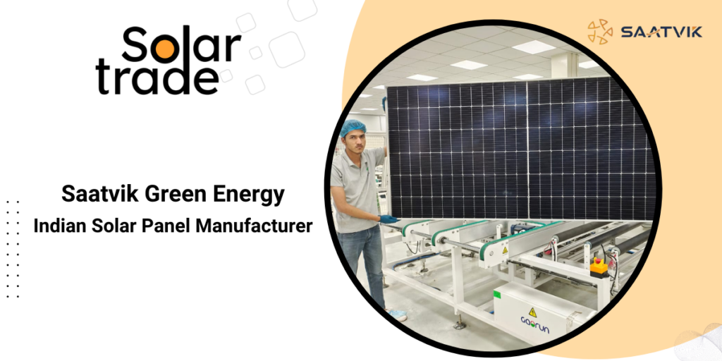 Solar Panels by Saatvik Green Energy